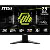 MSI MAG 255F E20 Monitor PC 62,2 cm [24.5] 1920 x 1080 Pixel Full HD LCD Nero (MSI 24.5 IPS MONITOR MAG 255F E20)