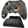 abxylute Wireless Controller per PS4, Gamepad Joystick Controller per PS4 Controller, con Jack Audio, Pannello Touch, Sei-Assi, Controller per PS4/Slim/Pro/PC