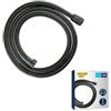 GROHE QUICKFIX VitalioFlex, Flessibile doccia, 1500mm, In metallo, nero, 27502KS1