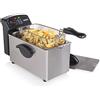 Princess Friggitrice Castel - 3L - 2000 Watt - Acciaio inox - Tecnologia Zona Fredda - 182626