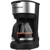 Taurus - Macchina da caffè a goccia Verona 6 Inox | 6 tazze | 600W | Caraffa graduata | Serbatoio visibile | Filtro riutilizzabile | Spegnimento auto | Finiture inox
