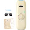 Haarlosy IPL Epilatore Luce Pulsata Indolore con Energia Massima 22J, Epilatore Laser con Tecnologia Innovativa IGBT, Adatto per Uomini e Donne Corpo, Viso, Ascelle, Gambe (Beige)