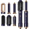 UKLISS Hair Styler 6 in 1 Air Styler, Spazzola Soffiante, Asciugacapelli, Ferro Arricciacapelli, Spazzola Lisciante, Spazzola ad Aria Calda, per Asciugare, Lisciare, Arricciare e dare Volume
