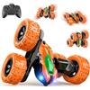 Mieryd Macchina Telecomandata per Bambini, 4x4 RC Auto Radiocomandata Acrobatica con Luce Giochi Bambini 3 4 5 6 7 8 Anni All'aperto Esterno Macchinine Giocattoli Regalo Bambino Compleanno Natale