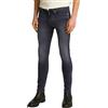 Calvin Klein Uomo Jeans Skinny Fit Elasticizzati, Nero (Denim Black), 32W/33L