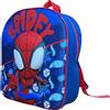 Spiderman Marvel Spidey e i suoi fantastici amici - Zaino 3D 31cm per l'asilo o il tempo libero