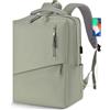 SPAHER Zaino da Viaggio Aereo 40x30x20 Wizzair Bagaglio a Mano Zaino Porta PC 15,6 Pollici Zainetto Impermeabile 25L Donna Uomo per Lavoro Università Ufficio Scuola Backpack