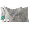 Dorian Home - Federe Cuscino Letto 50x80 Cotone 100% Puro, Morbido e Certificato, Coppia di 2 Federe Abbinate da Aggiungere al Set Copripiumino, Federa Cuscini 4 Stagioni con Comoda Patella di 18 cm