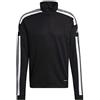 Adidas SQUADRA21 Training, Felpa da Allenamento Uomo, Nero Bianco, M