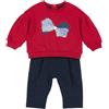 Chicco, Completo Neonato con Maglietta e Pantaloni, in Morbido Tessuto, Abbigliamento Bambina 0-24 Mesi, Idee Regalo Nascita, Designed in Italy