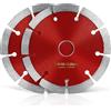 Flintronic Disco da Taglio Diamantato, Disco Diamantato, 2 Pezzi 125mm Cemento Glass Cutting Disc, per il Taglio di Porcellana, Ceramica Dura, Piastrelle, Marmo, Granito, Calcare