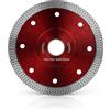 Flintronic Disco da Taglio Diamantato, Disco Diamantato, 1 Pezzi 125mm Cemento Glass Cutting Disc, per il Taglio di Porcellana, Ceramica Dura, Piastrelle, Marmo, Granito, Professionale Secco e Umido