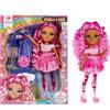 Rainbow High Sparkle & Shine Doll - Leilani - Bambola Fashion di 28 cm con Capelli Rosa e Bolle Magiche sulle Gambe, Colore, Stile, Gioco, Collezionabile, età 4-12 Anni