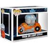 Funko Pop! Rides: Tron - (1982) - Tron With Cycle - Figura in Vinile da Collezione - Idea Regalo - Merchandising Ufficiale - Giocattoli per Bambini e Adulti - Movies Fans