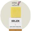 Krijen Balsamo per capelli solido vegano, 60 g, con olio di Bıtım, olio di vaniglia, olio di menta piperita, olio di soia e pantenolo, idratante e rigenerante per capelli secchi, cosmetici per capelli da