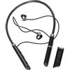 Jectse Cuffie Bluetooth 5.3 con Archetto da Collo Auricolari Wireless, Auricolari con Cancellazione del Rumore per Bassi Profondi con Microfono, Auricolari Sportivi Resistenti Al Sudore
