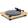 Marley House of Marley Stir It Up Lux Giradischi Wireless - Giradischi Bluetooth per Vinili, 2 Velocità, realizzato in Materiali Sostenibili, Piatto in Vetro, Stilo Ellittico AT-95E, Bamboo