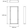 Cornice a Plafoniera per Pannello LED 60x30 cm