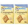 Mulino Bianco Biscotti Frollini Campagnole, Colazione Ricca di Gusto, 700g (Confezione da 2)