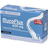Paladin Pharma SpA SanaVita MucoFlux 600mg Bustine gusto Arancia 42 g Polvere per soluzione orale