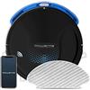 Rowenta RR8275 X-Plorer Serie 45 Robot Aspirapolvere Lavapavimenti, Aspira e Lava in una Passata, Autonomia 150 Min, 3 Modalità di Pulizia, Sistema Aqua Force, Compatibilità Assistenti Vocali, Nero