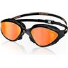 BUDDYSWIM Occhiali da nuoto OzeanX, antiappannamento con lenti panoramiche. Protezione UV400. Vestibilità idrodinamica Per nuotare in piscina e nel mare. Occhialini nuoto uomo e donna per acque libere