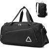FAVORTALK Borsa Da Palestra Con Coullisse - Zaino Sportivo Con Scomparto Scarpe - Impermeabile, Unisex, Per Uomo E Donna