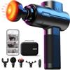 RENPHO Pistola Massaggio Muscolare con Calore e Bluetooth, RENPHO Professionale Pistola Massaggiante App Compatibile, Ricarica di Tipo-C e Display LED, Massaggiatore Muscolare per il Rilassamento Muscolare