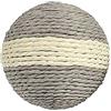 Bobby Boule - Palla per gatto tiragraffi, Gioco per gatto in corda riciclata, Grigio, 10 CM