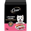 Cesar 7Kg Cibo secco per cani adulti con Pollo Fresco, Salmone e Verdure