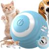 PARENCE. - Palla interattiva per gatti e cani - Ricaricabile USB - 2 Modalità Automatica & Manuale - Rotazione Intelligente - Luce LED morbida - Anti-Stress & Anti-Noia