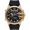 Diesel Orologio da uomo Mega Chief Movimento LCD Cassa 51 mm con cinturino in silicone DZ4634