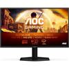 AOC Gaming Monitor 25G42E 25 pollici 1920x1080, FHD, 180Hz, Fast IPS Panel, 1ms GtG, (HDMI1x 2.0 DP 1x 1.4) HDR10, G-Sync Compatible, Nero