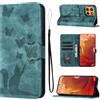 LSPCASA Custodia con Motorola Moto G15 6.72 pollici Premium Pelle PU Flip Protettiva Cover Con Slot Per Schede e Funzione Supporto Custodia Cover Portafoglio con Motorola Moto G15-Verde