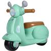 Chicco Vespa per Bambini Primavera, Moto Giocattolo Cavalcabile con Pannello Elettronico, Luci e Suoni, Ruote di Supporto Rimuovibili, Max 25 kg - Giochi per Bambini 1-3 Anni, Verde Acqua