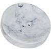 Croll & Denecke Portasapone in vero marmo chiaro - bagno chic