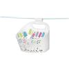Tescoma 900724 Mollette multicolore 20pz antiscivolo per bucato + Cestino