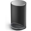 Joseph Joseph Arc Pattumiera a Pedale 10L, Chiusura Morbida, Anti Impronta, Secchio Interno Rimovibile, Nero Carbone