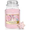 Yankee Candle Candela profumata in giara grande | Biscotto del fiocco di neve | Durata Fino a 150 Ore | Regali perfetti per le donne