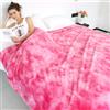 obinsm Coperta in pile accogliente, morbida e leggera, calda coperta autunnale rosa in peluche e copriletto, divano, letto, campeggio, viaggi, picnic, coperta per esterni, biancheria da letto, bambini,