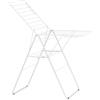 Brabantia HangOn Stendibiancheria, acciaio inossidabile, bianco fresco, 20 metri