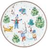 Hutschenreuther Collezione di Natale 2025 Giochi di Natale Piatto piatto piatto 22 cm