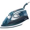 Melissa 16390052 - Ferro da stiro a vapore XXL, 2.200 Watt, colpo di vapore, serbatoio dell'acqua da 180 ml, colore turchese/bianco