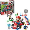 LEGO S.P.A Lego Super Mario 72043 Mario Kart Interattivo e Kart Standard Percorso di Gara