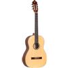 Ortega Guitars Chitarra Concerto Slim Neck Full Size - Serie Family - include Gig Bag - top in mogano/abete (R121SN)