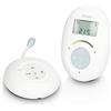 Alecto DBX120 Babyphone Audio - Baby monitor DECT - connessione sicura e senza interferenze - funzione interfono - 5 ninne nanne - funzione VOX - a bassa radiazione - bianco/blu