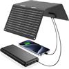 Ecosonique Technology Pannello solare pieghevole da 30 W, Caricabatterie Solare Impermeabile