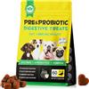 Generico Probiotico per Cani - Supporto Digestivo e dell'Equilibrio Intestinale, con Enzimi Digestivi e Ingredienti Naturali, per il Benessere Quotidiano, Gusto Anatra (60 Chews)