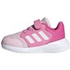 adidas TENSAUR Run 3.0 Shoes Infants, Scarpe da Corsa, Clear Pink/Cloud White/Pulse Magenta, 26.5 EU