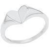 s.Oliver Anello da donna, argento Sterling 925, argento, cuore, idea regalo, fornito in confezione regalo per gioielli
